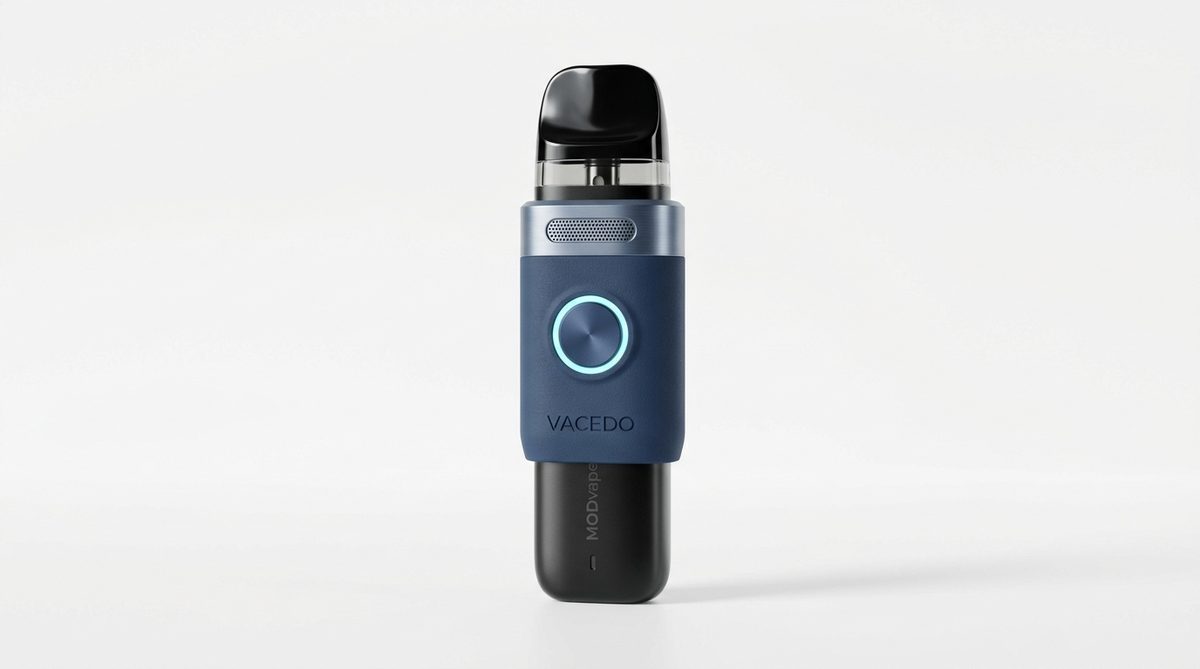 Vacedo Smart Cessation Sleeve on vape pod